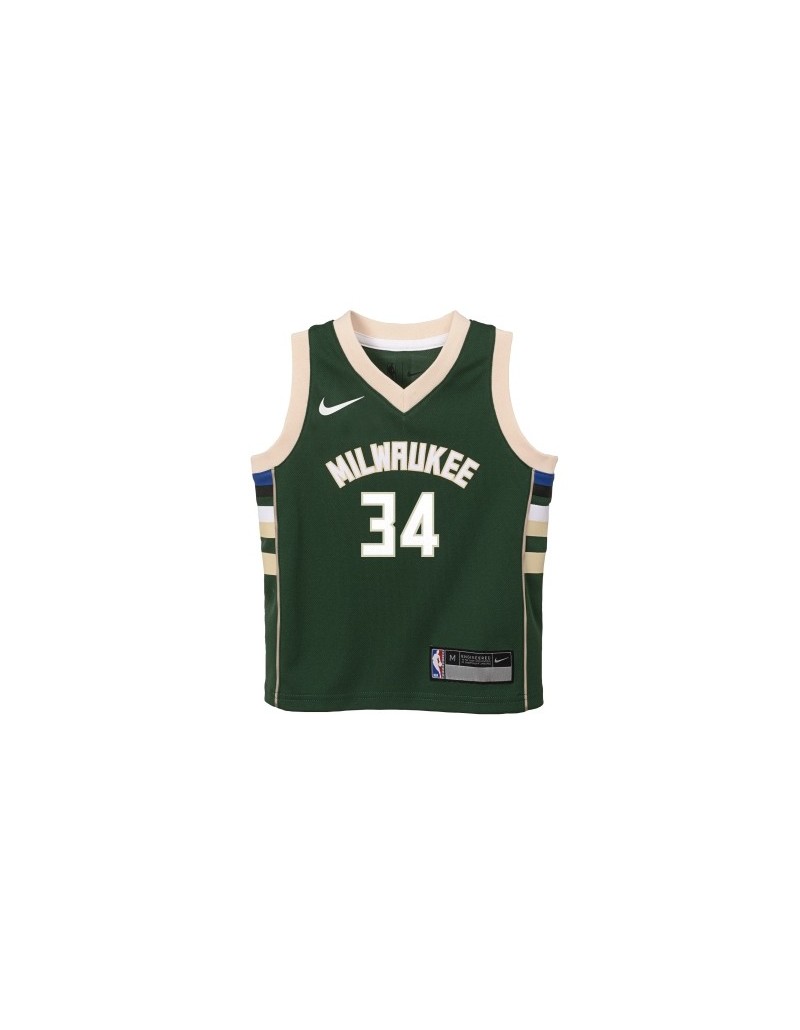 Maillot NBA Cadet Giannis Antetokounmpo Milwaukee Bucks Nike Icon